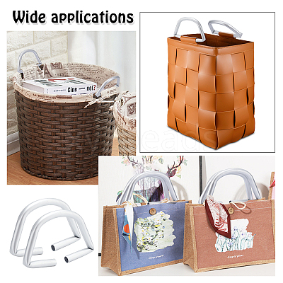 D-Shape Aluminum Alloy Bag Handle FIND-CA0003-54-1