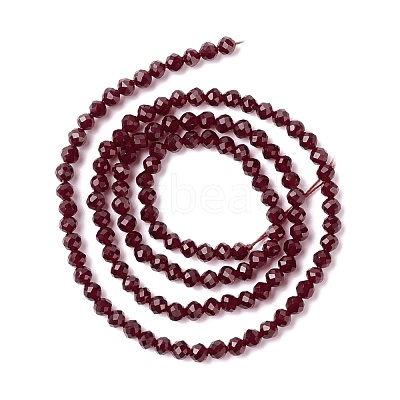 Transparent Glass Beads Strands GLAA-C019-01B-09-1