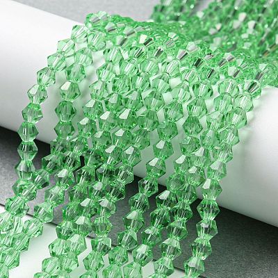 Transparent Glass Beads Strands EGLA-A039-T4mm-D24-1