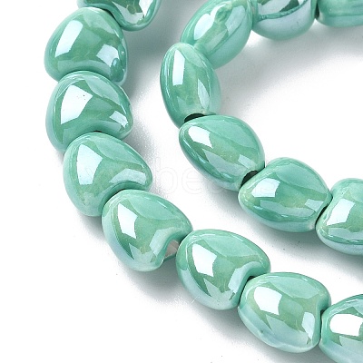 Handmade Porcelain Beads Strands PORC-Z002-02C-1