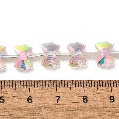 Electroplate Glass Beads EGLA-F163-01-FR03-1