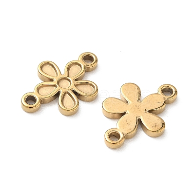 304 Stainless Steel Connector Cabochon Settings STAS-H240-36G-1