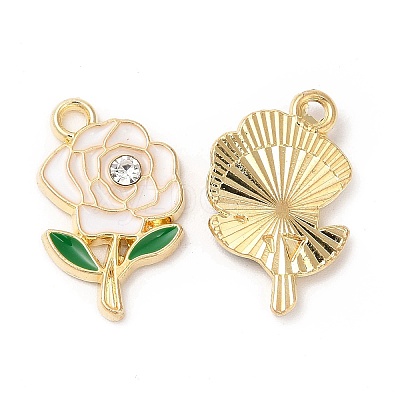 Alloy Enamel Pendants ENAM-C005-32G-01-1