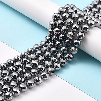 Terahertz Stone Beads Strands G-D461-13D-1