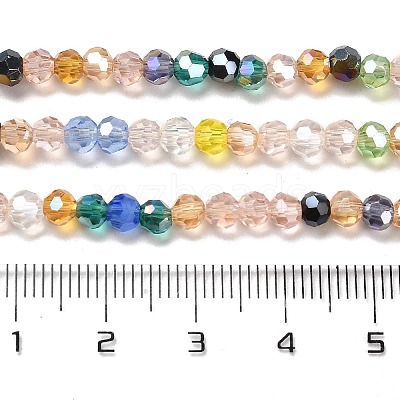 Transparent Glass Beads EGLA-A035-T4mm-HB01-1