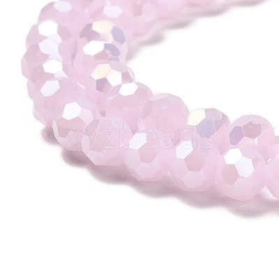 Imitation Jade Glass Beads Stands X-EGLA-A035-J6mm-B02-1