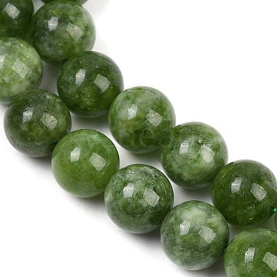 Dyed Natural Malaysia Jade Beads Strands X-G-G021-02C-13-1