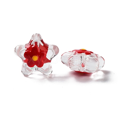 Transparent Glass Beads LAMP-H065-02D-1