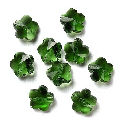 Transparent Glass Beads GLAA-Q066-14mm-C06-1