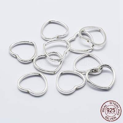 925 Sterling Silver Bead Frames STER-F036-15S-16x14-1