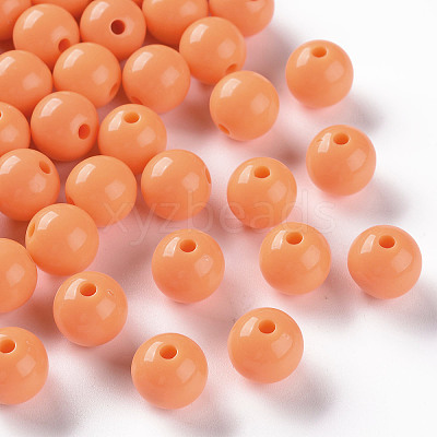 Opaque Acrylic Beads X-MACR-S370-C12mm-A11-1
