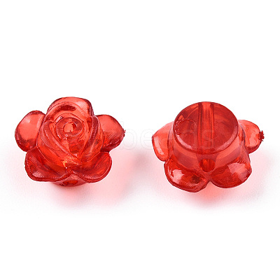 Transparent Acrylic Beads TACR-N018-02-1