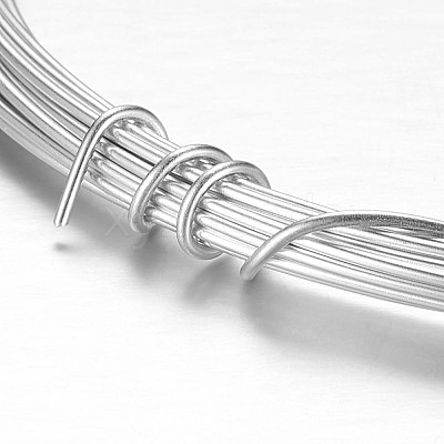 Round Aluminum Craft Wire LS-AW-D009-2.5mm-5m-01-1