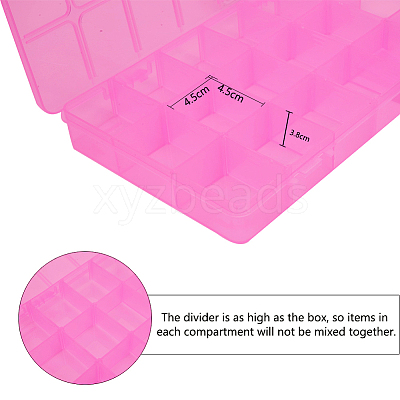 Plastic Bead Storage Containers CON-WH0026-02A-1