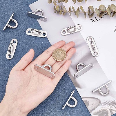 304 Stainless Steel Door Clasps STAS-WH0025-10-1