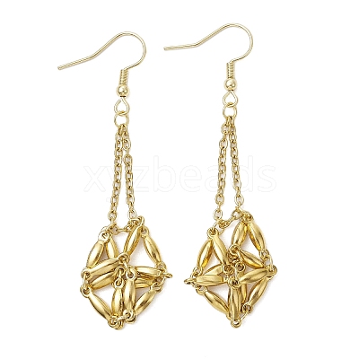 304 Stainless Steel Earring Hooks with Tray EJEW-JE06135-01-1
