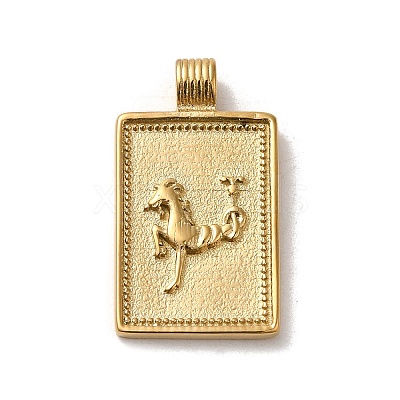 304 Stainless Steel Pendants STAS-L022-306G-08-1