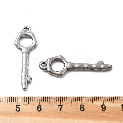 304 Stainless Steel Pendants STAS-V002-04P-1