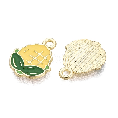 Alloy Enamel Pendants ENAM-Q003-08G-1