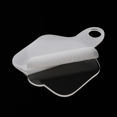 Transparent Acrylic Big Pendants DIY-WH0430-720B-1