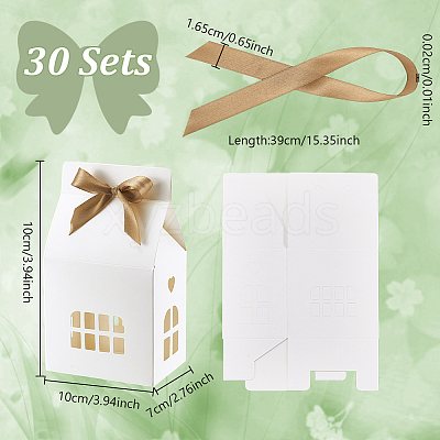 House Shaped Paper Gift Boxes CON-WH0001-43B-01-1