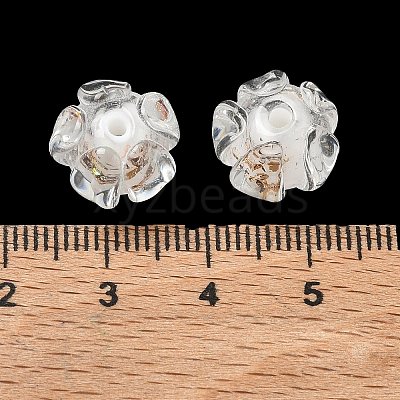 Handmade Gold Foil Lampwork Beads LA-CBABC67-01C-1