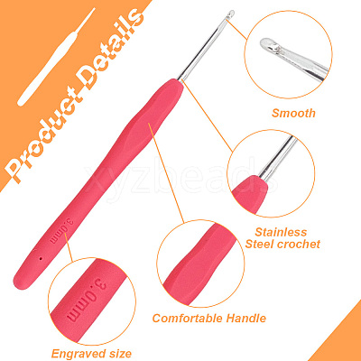2Pcs 2 Styles Alloy Yarn Guide Finger Holders DIY-NB0010-24-1