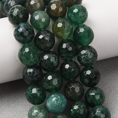 Natural Fuchsite Beads Strands GG-CBADA9D-A01-8mm-1