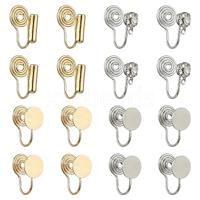 20Pcs 2 Colors Brass Ear Cuff Findings FIND-YW0009-95-1
