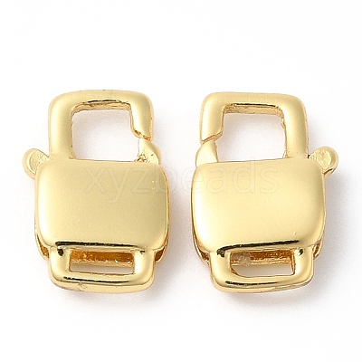 Brass Lobster Claw Clasps KK-R143-26G-1