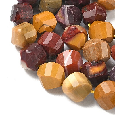 Natural Mookaite Beads Strands G-C267-B04-1