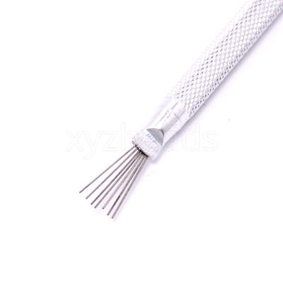 Stainless Steel Pottery Sculpture Needle Texture Tools AJEW-WH0155-99-1