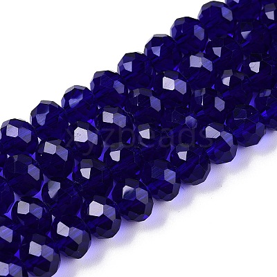 Glass Beads Strands EGLA-A044-T8mm-D06-1