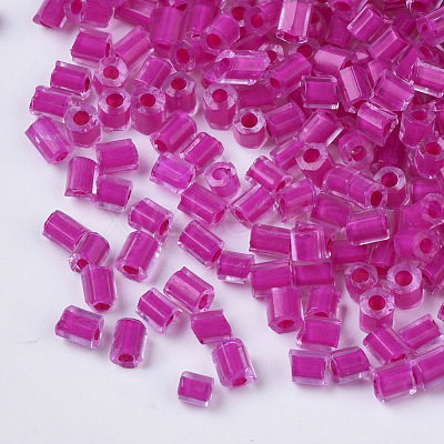 8/0 Two Cut Glass Seed Beads SEED-S033-09A-07-1