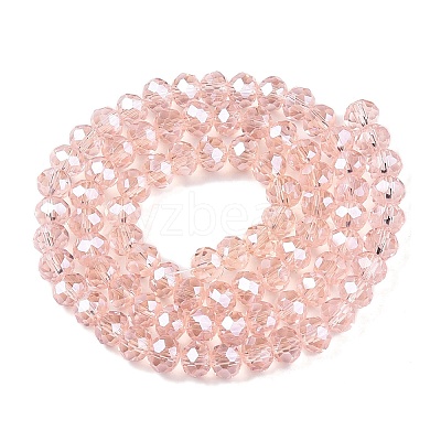 Electroplate Glass Beads Strands EGLA-A044-T6mm-A22-1