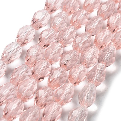 Glass Beads Strands LS-EGLA-E010-8x12mm-12-1