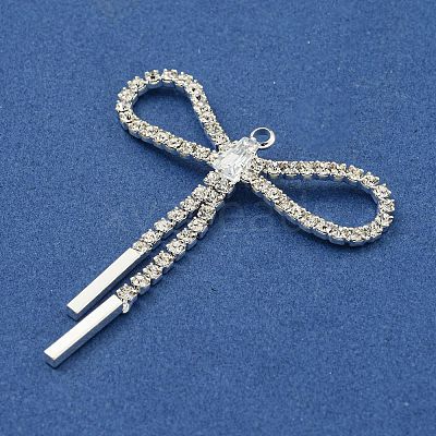 Brass Rhinestone Pendants KK-I715-14S-01-1