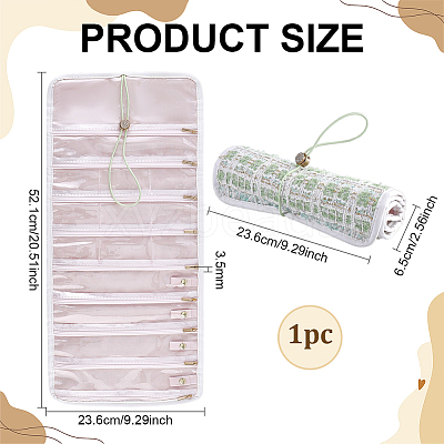 Polyester Jewelry Rolls for Rings Earrings Necklaces AJEW-WH0410-354B-1