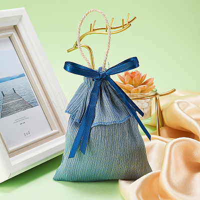 Satin Bags with Drawstring Jewelry Gift Bags ABAG-CJC0001-009C-1