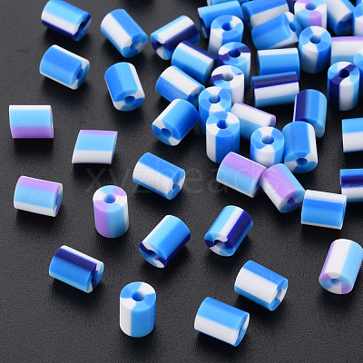 Fixed Mixed 3 Style Handmade Polymer Clay Beads CLAY-S096-012D-1