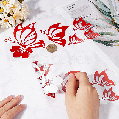 PET Self Adhesive Car Stickers DIY-WH20013-09A-1