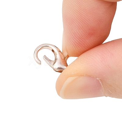 Zinc Alloy Lobster Claw Clasps E105-RG-1