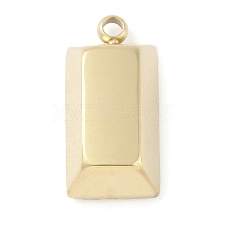 Ion Plating(IP) 304 Stainless Steel Pendants STAS-P366-92B-G-1