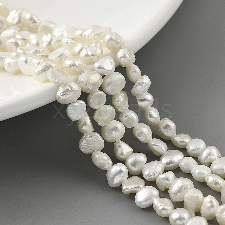 Natural Cultured Freshwater Pearl Beads Strands PEAR-A006-03A-1