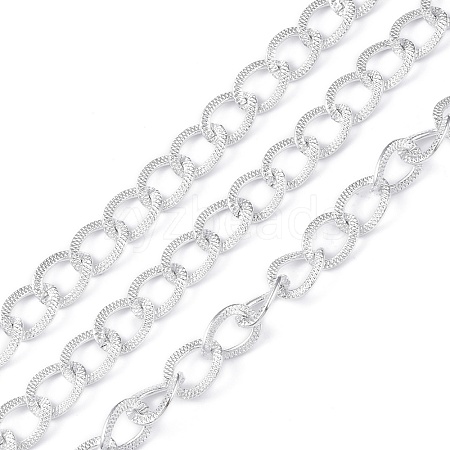 Oval Oxidation Aluminum Curb Chains CHA-K003-06S-1