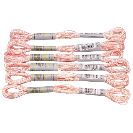 6Skeins Polyester Metallic Embroidery Threads PW-WGA13F3-10-1