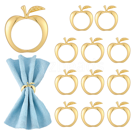 12Pcs Alloy Napkin Rings AJEW-FG0005-86G-1