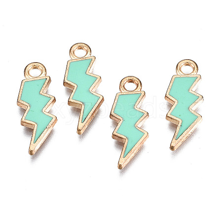 Alloy Enamel Pendants LS-ENAM-N054-025K-1