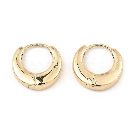 Brass Hoop Earrings EJEW-I289-20B-KCG-1