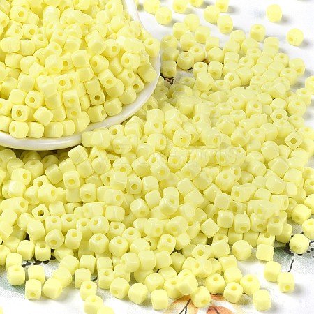 Opaque Acrylic Beads OACR-B025-06E-1